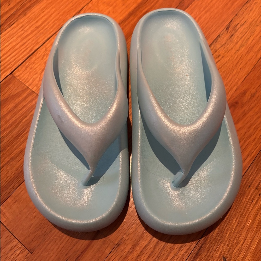 Kids Blue Flip Flops